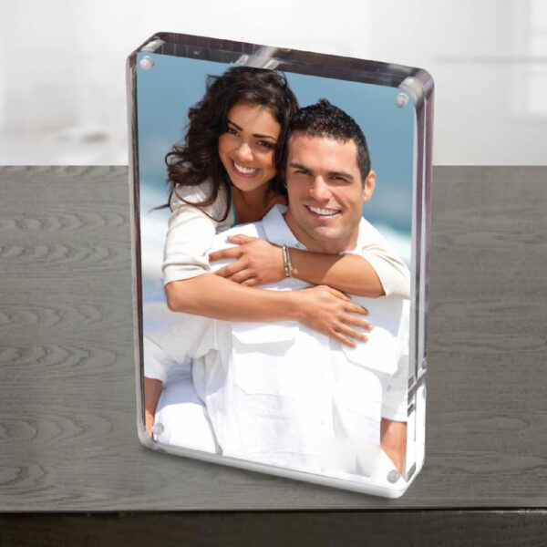 TWO SIDED MAGNETIC ACRYLIC FRAME