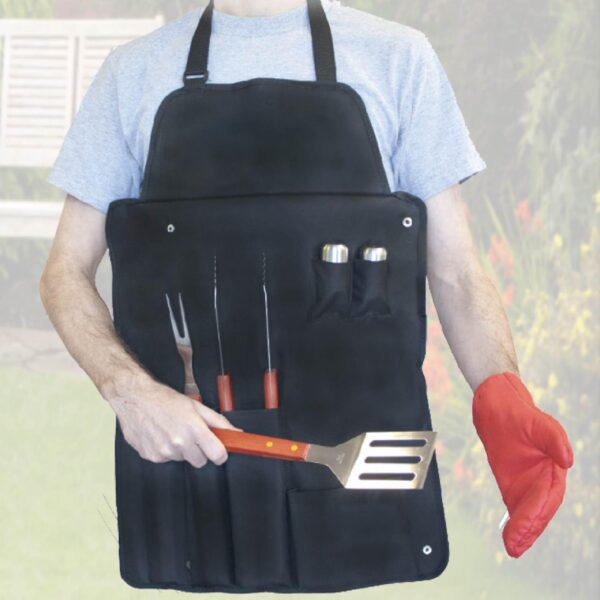 7 PC BBQ APRON SET