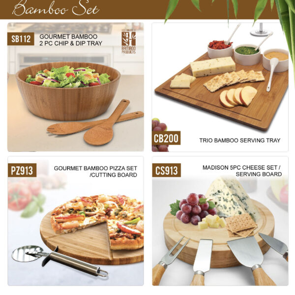 Bamboo Serving Set 3