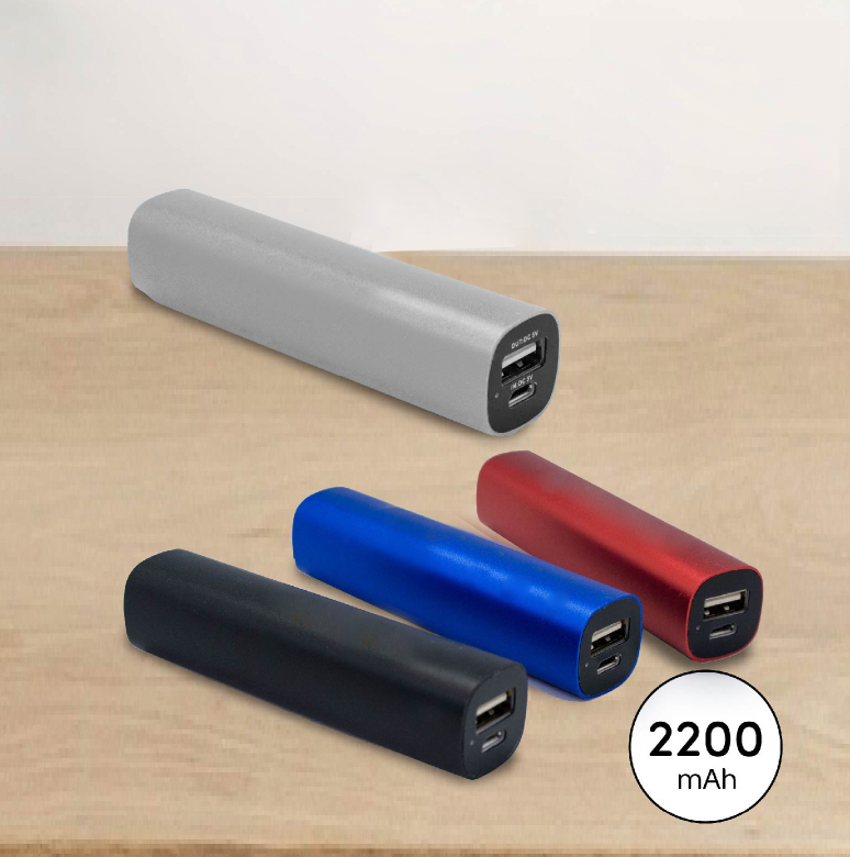 BERKELEY - 2200 mAh PORTABLE USB POWER BANK
