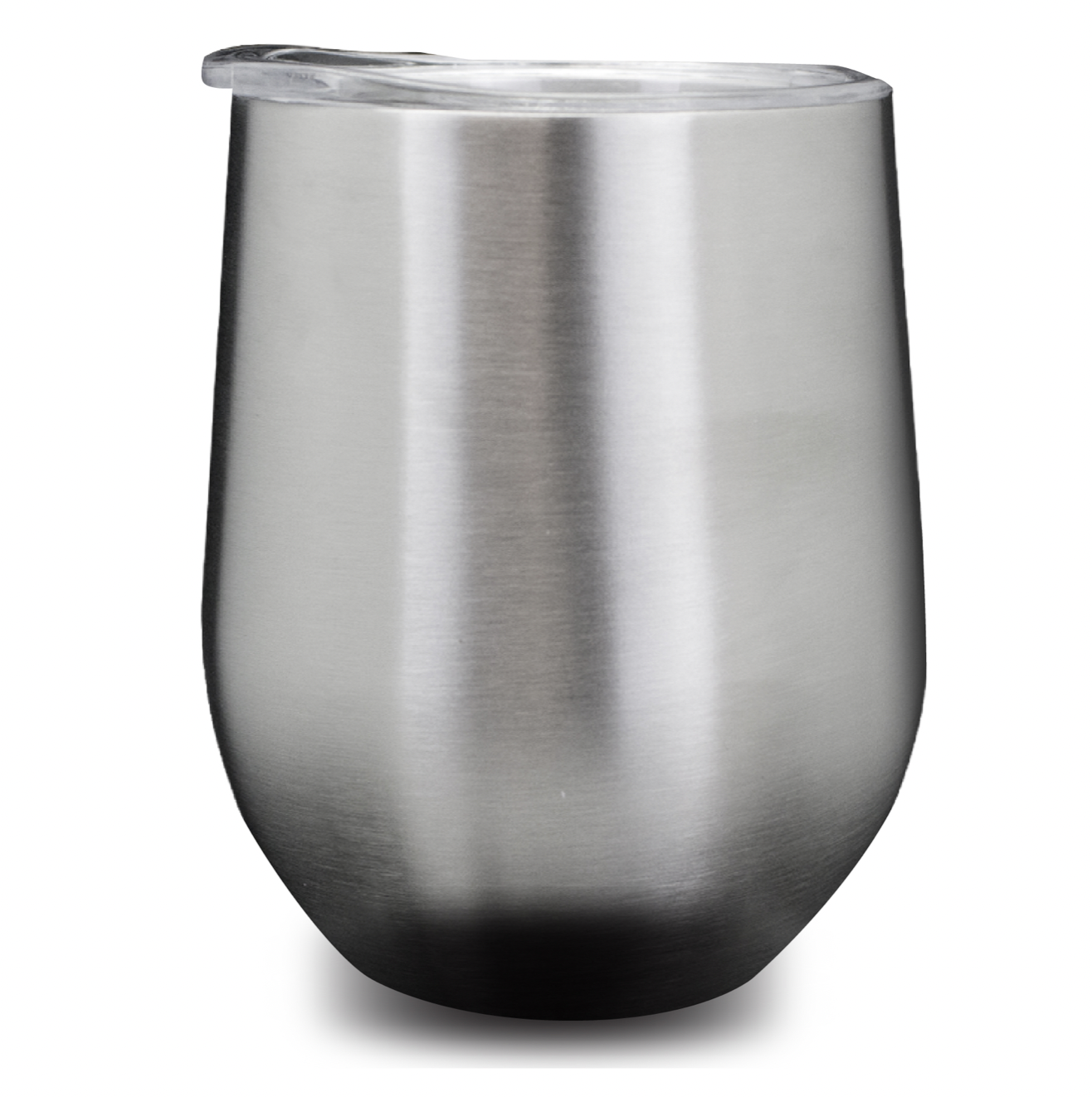12 OZ STAINLESS STEEL WINE TUMBLER WITH CLEAR LID - Image 4