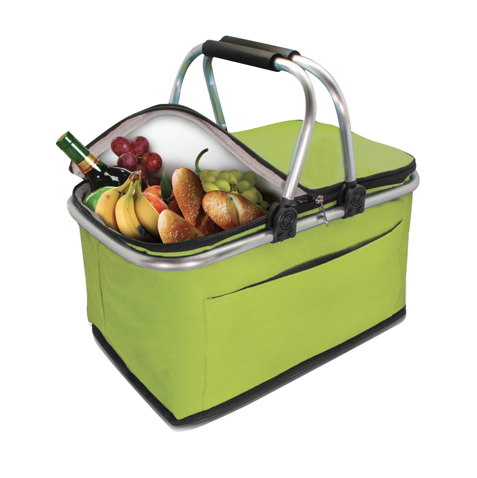 COLLAPSIBLE INSULATED PICNIC BASKET - Image 4