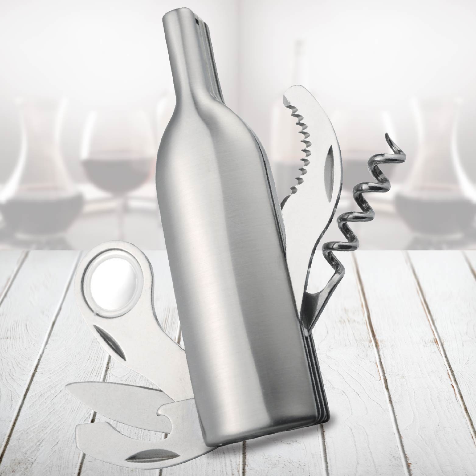 CAVA - 6 FUNCTION WINE BOTTLE TOOL