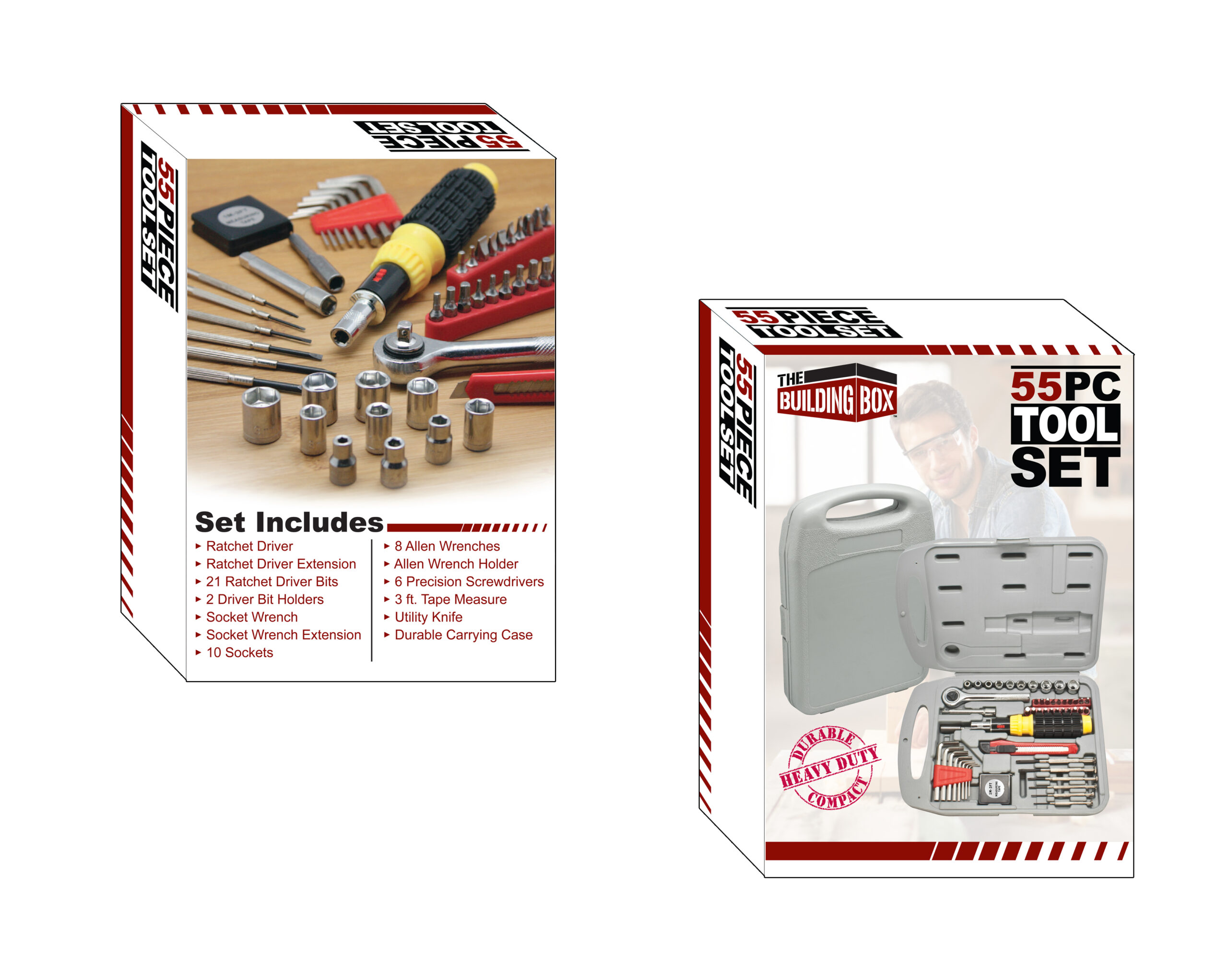55 PC. TOOL SET - Image 3
