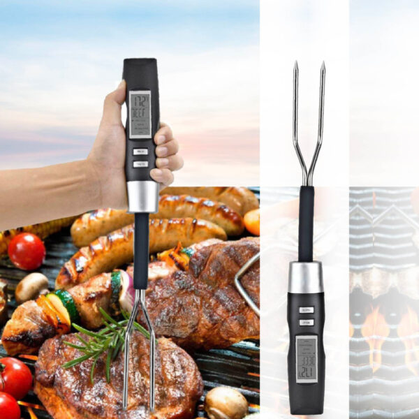 DIGITAL BBQ THERMOMETER FORK