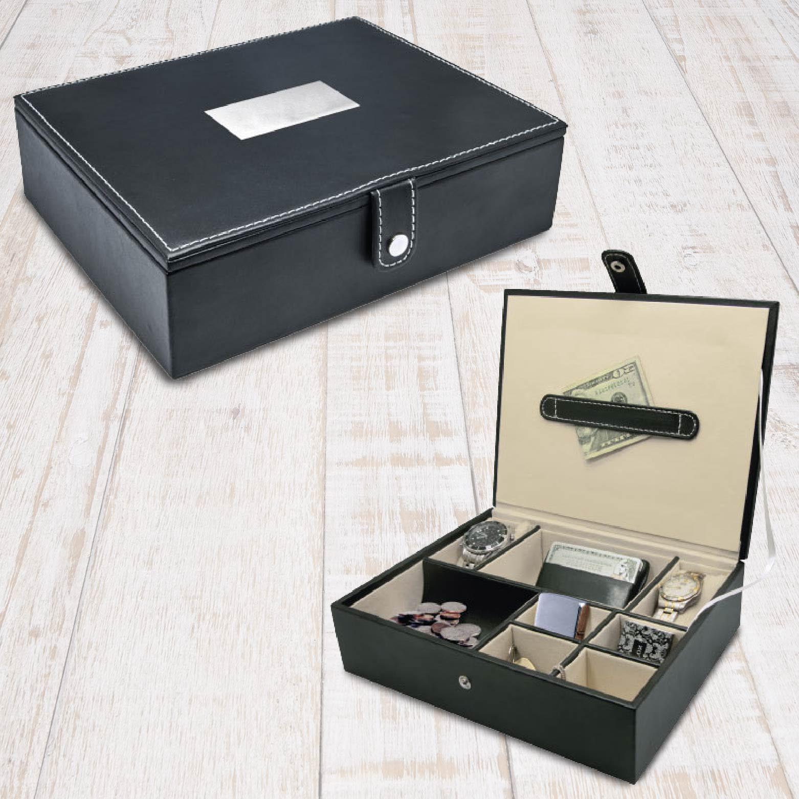 LEATHERETTE VALET BOX