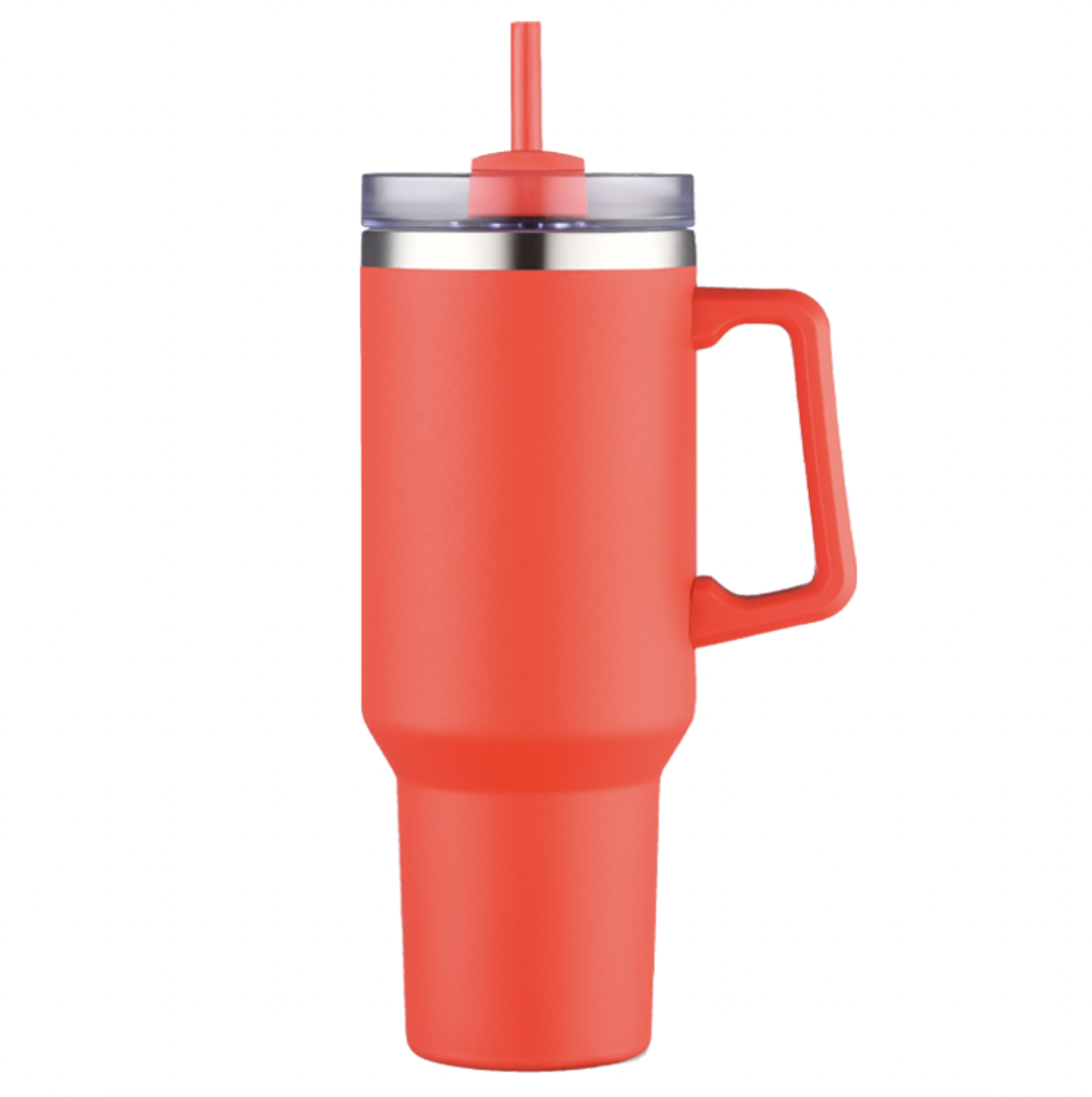 THE HIDRATOR - 40 OZ S/S TRAVEL MUG WITH HANDLE AND STRAW - Image 3