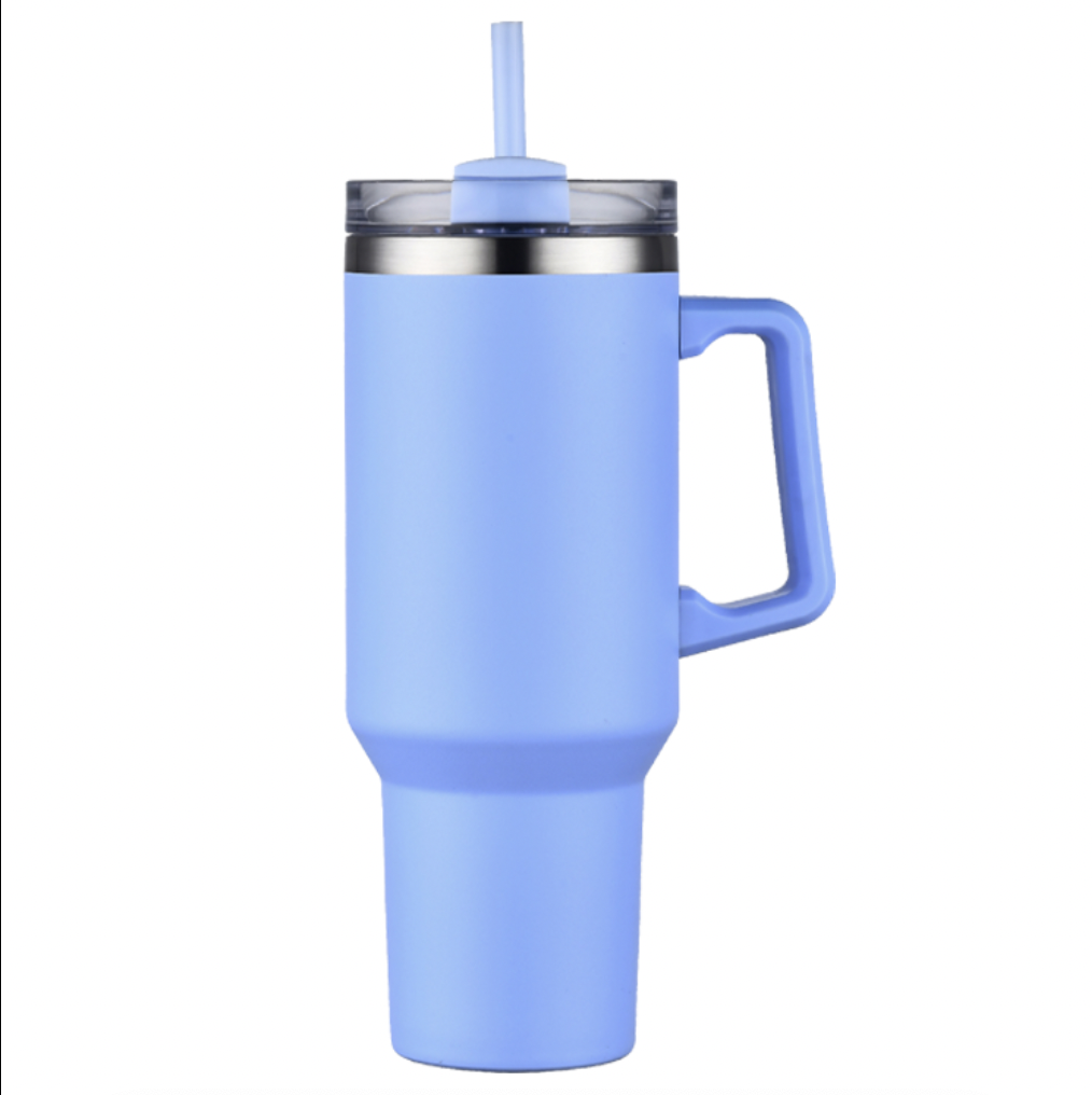 THE HIDRATOR - 40 OZ S/S TRAVEL MUG WITH HANDLE AND STRAW - Image 11