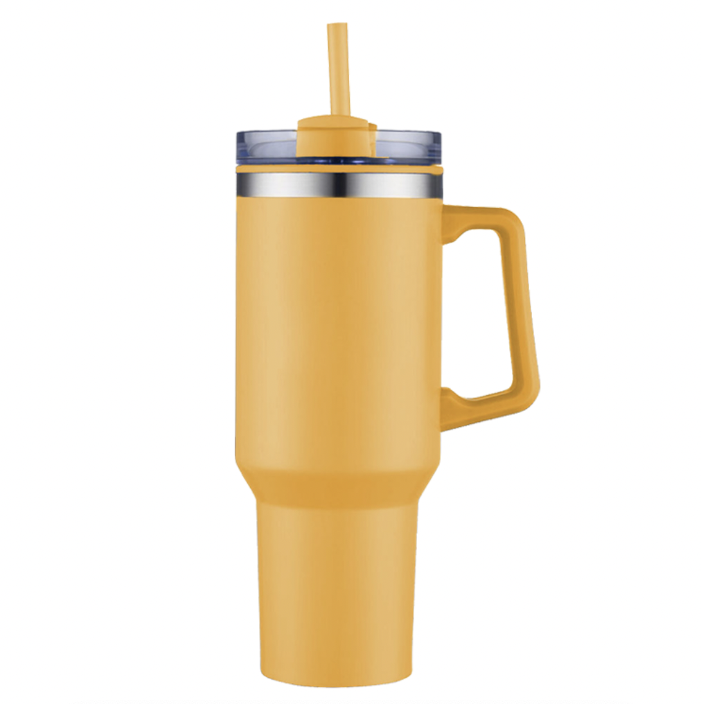 THE HIDRATOR - 40 OZ S/S TRAVEL MUG WITH HANDLE AND STRAW - Image 9