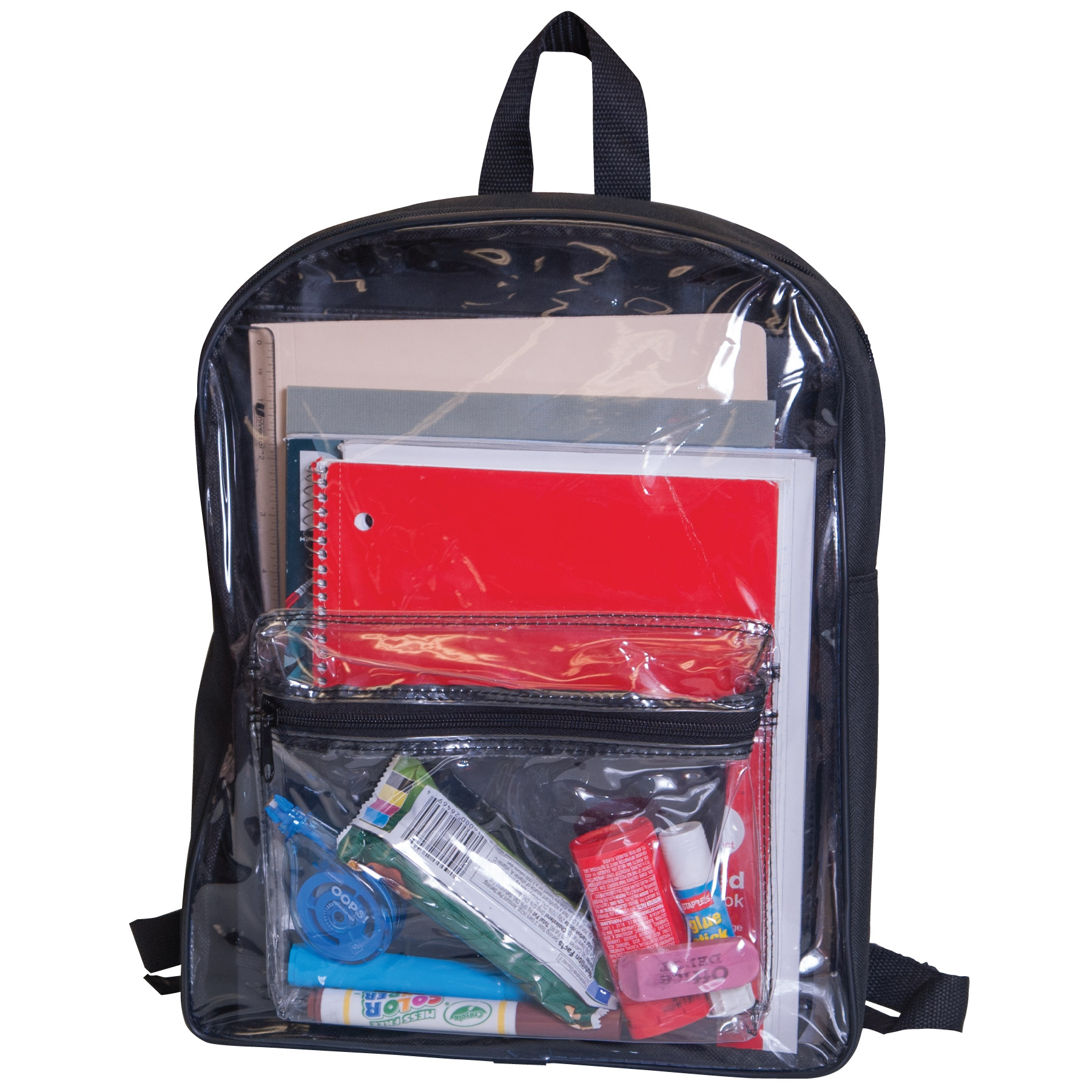 ARCHER CLEAR FRONT PVC BACKPACK - Image 2