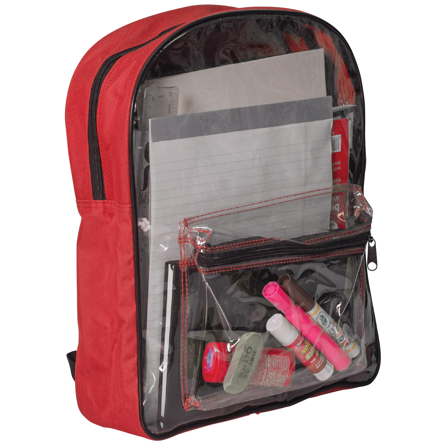 ARCHER CLEAR FRONT PVC BACKPACK - Image 3