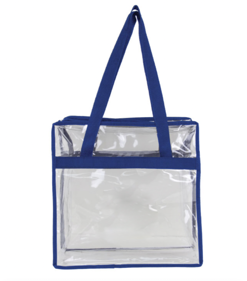 GRAHAM STADIUM ZIPPER CLEAR TOTE NFL APPROVED - Image 2