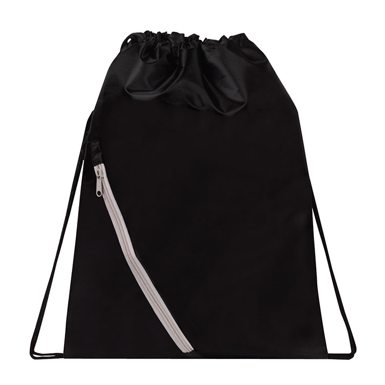 DONATO ZIPPER DRAWSTRING BACKPACK - Image 3