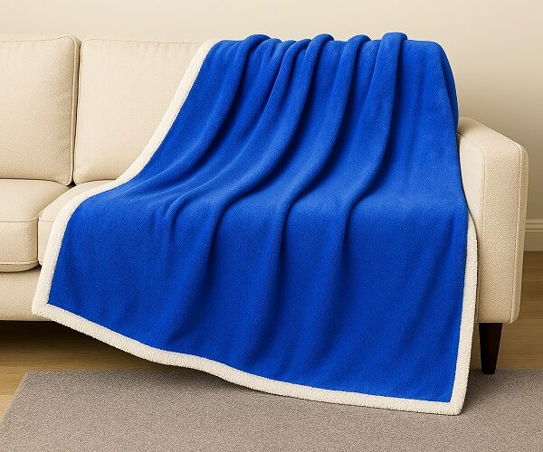 MINKSHERPA 50" x 65" LUXE THROW