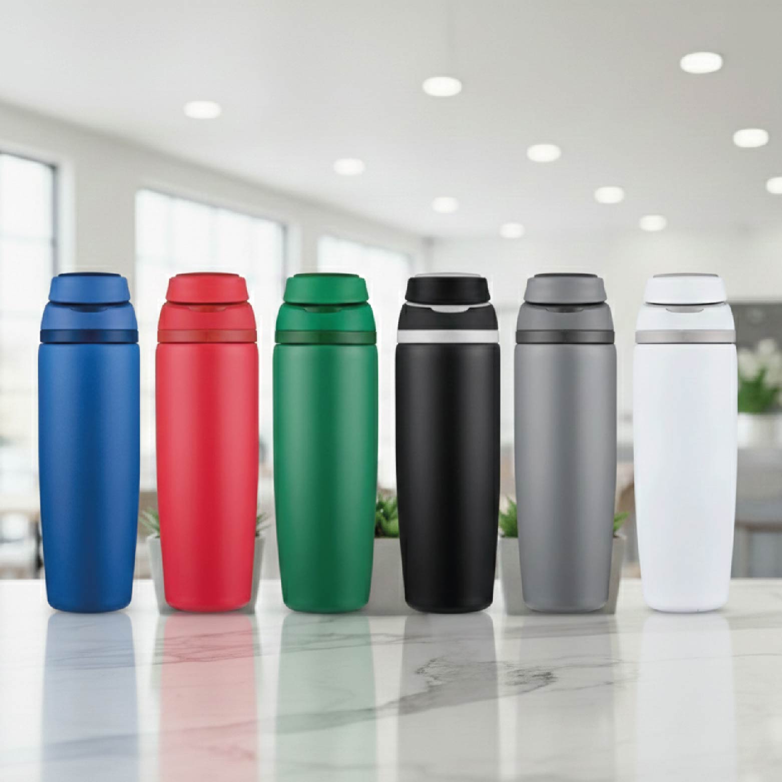 SNAPTOP - 25 oz Vacuum Bottle with Built in Handle