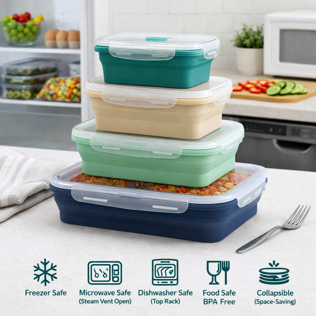 FlexNest Collapsible Container Set