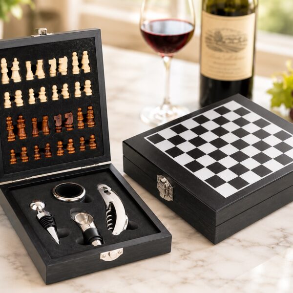 Checkmate 4-Piece Wine Gift Set
